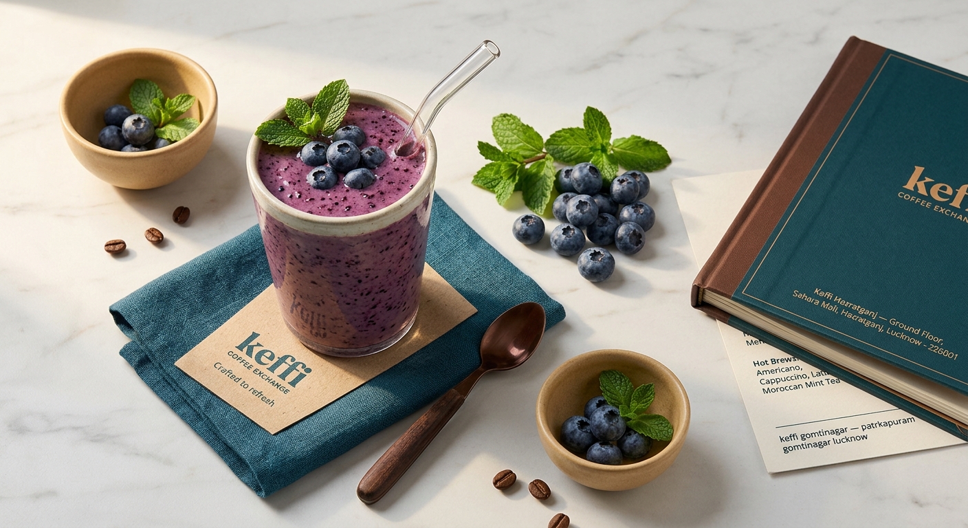 Blueberry Mint Smoothie