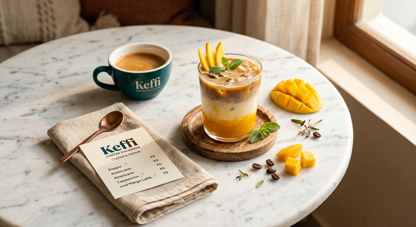 Iced Mango Latte