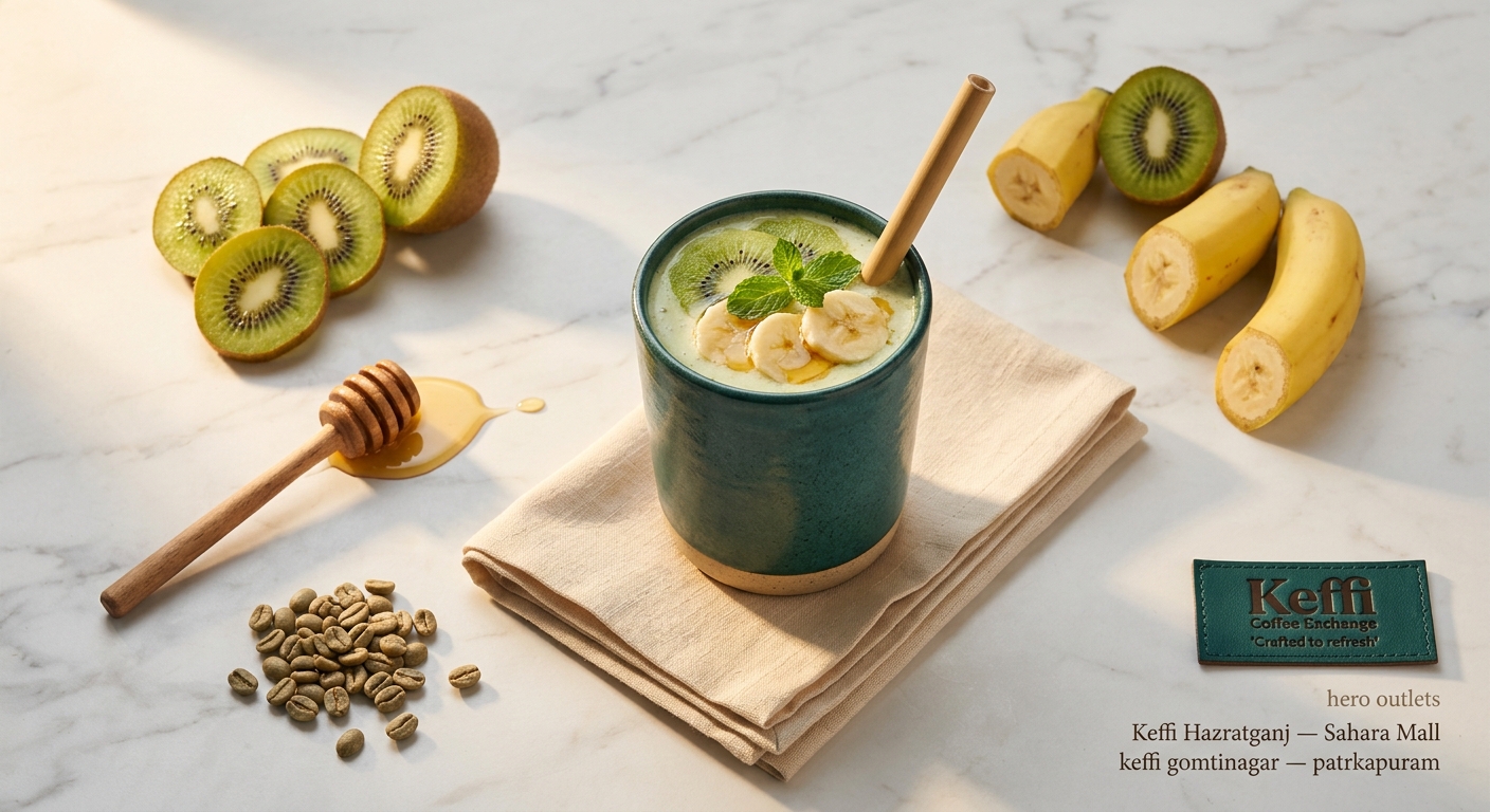 Kiwi Banana & Honey Smoothie