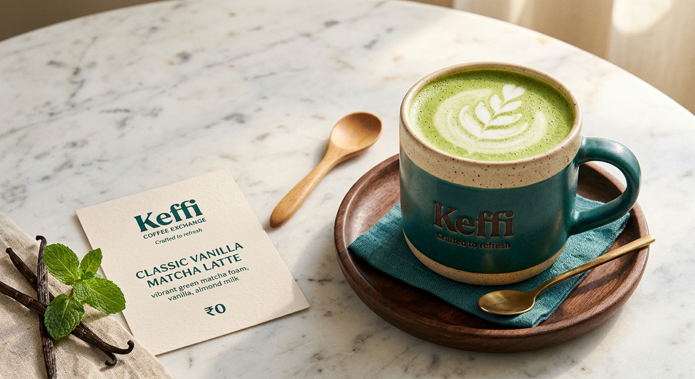Classic Vanilla Matcha Latte